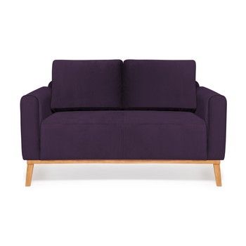 Canapea cu 2 locuri Vivonita Milton Trend, mov