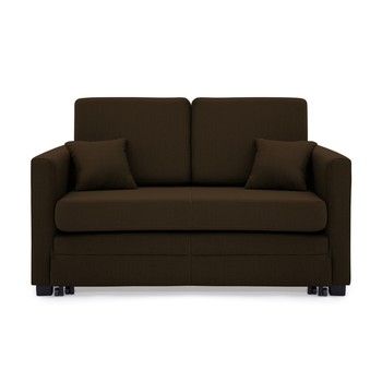 Canapea extensibilă, 2 locuri, Vivonita Brent, maro închis Canapea extensibilă, 2 locuri, Vivonita Brent, maro închis