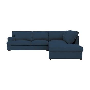 Colțar Windsor & Co Sofas Charles, pe partea dreaptă, albastru Colțar Windsor & Co Sofas Charles, pe partea dreaptă, albastru