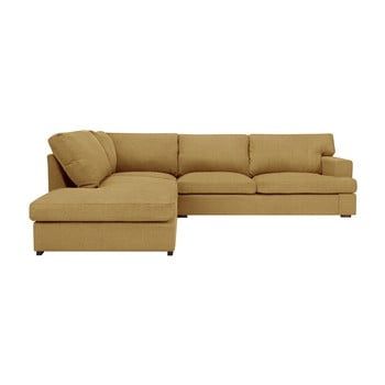 Colțar Windsor & Co Sofas Charles, pe partea stângă, galben muștar Colțar Windsor & Co Sofas Charles, pe partea stângă, galben muștar