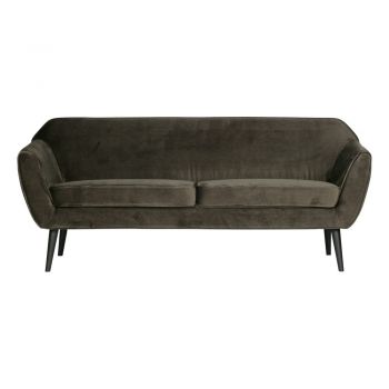 Canapea WOOOD Rocco, 187 cm, verde închis